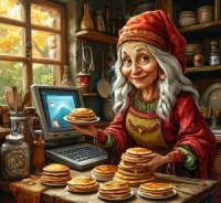 Блины Бабы Яги