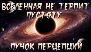 Пучок Перцепций - Вселенная не терпит пустоту